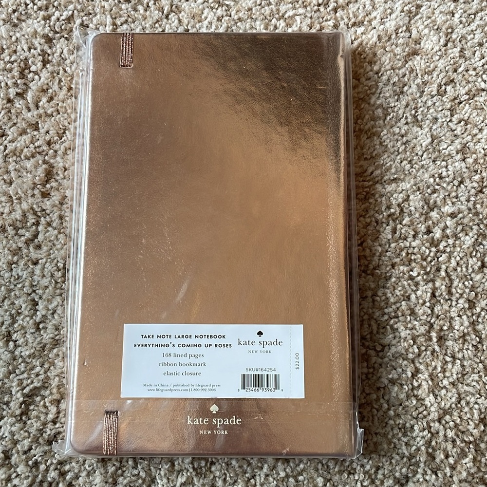 NWT kate spade notebook - Picture 2 of 2